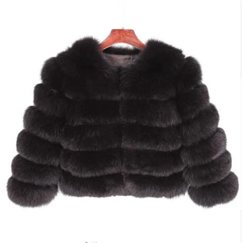Maomaokong 2021 new real fox fur Winter natural Fashion short Slim jacket Luxury leather Women's Женская одежда