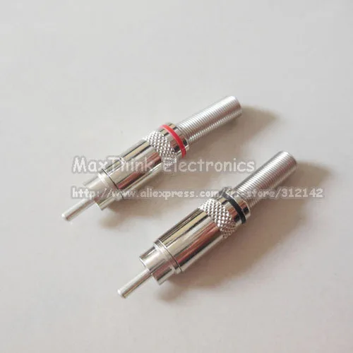 Никель RCA разъем аудио-видео с металлической пружиной 5 пар бесплатная доставка |