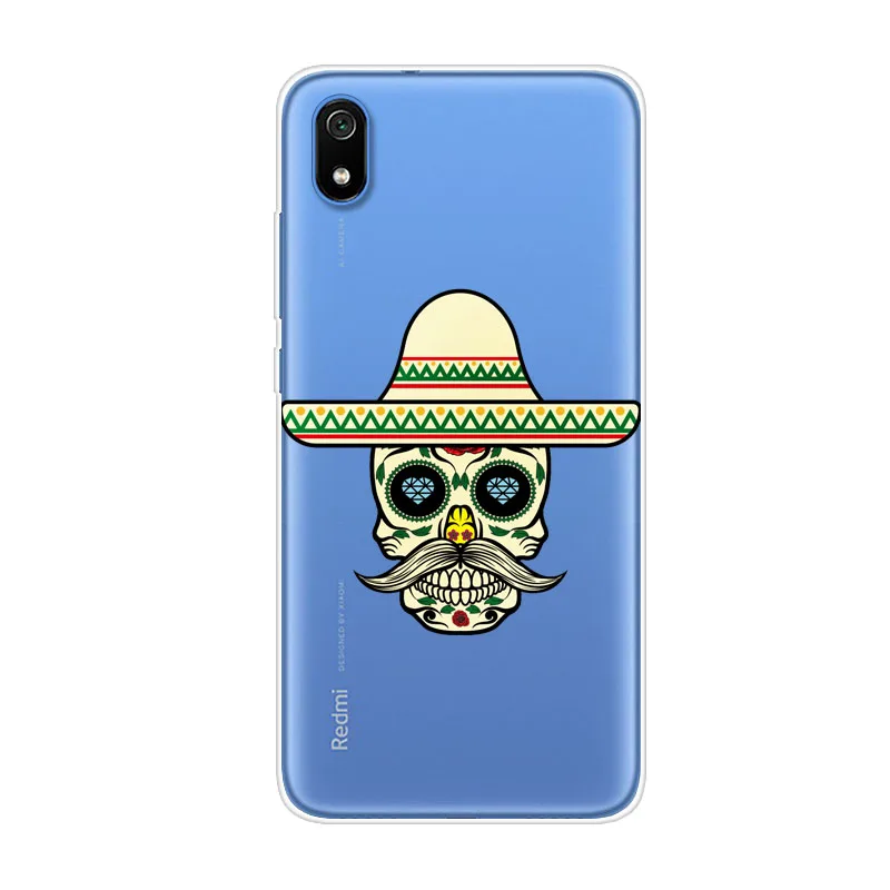 Чехлы для Xiaomi Redmi 7A чехол Мягкая силиконовая задняя защитная крышка телефона