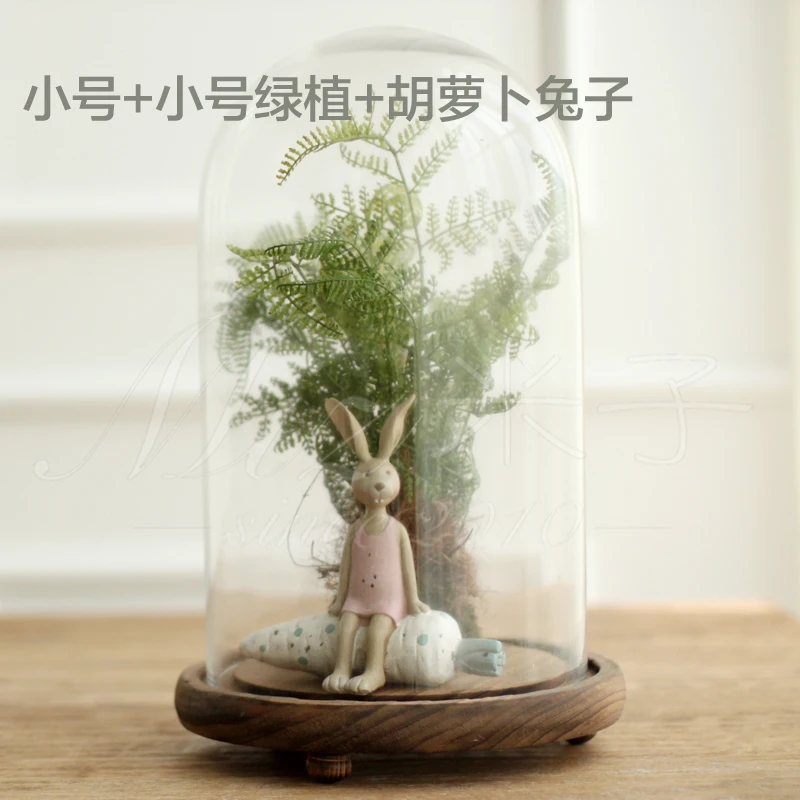 BX Yonago home American country living room creative decorations glass ornaments Pantanal overall - small |