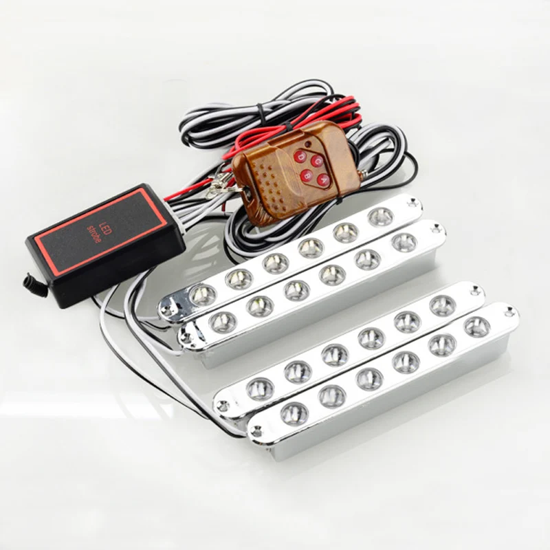 Беспроводная дистанционная Предупредительная лампа 12 В для автомобиля мопедов