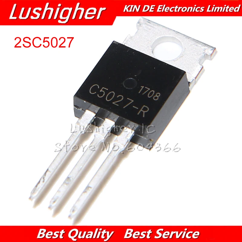 

ТРАНЗИСТОР 2SC5027-R TO220 C5027 TO-220, 10 шт.