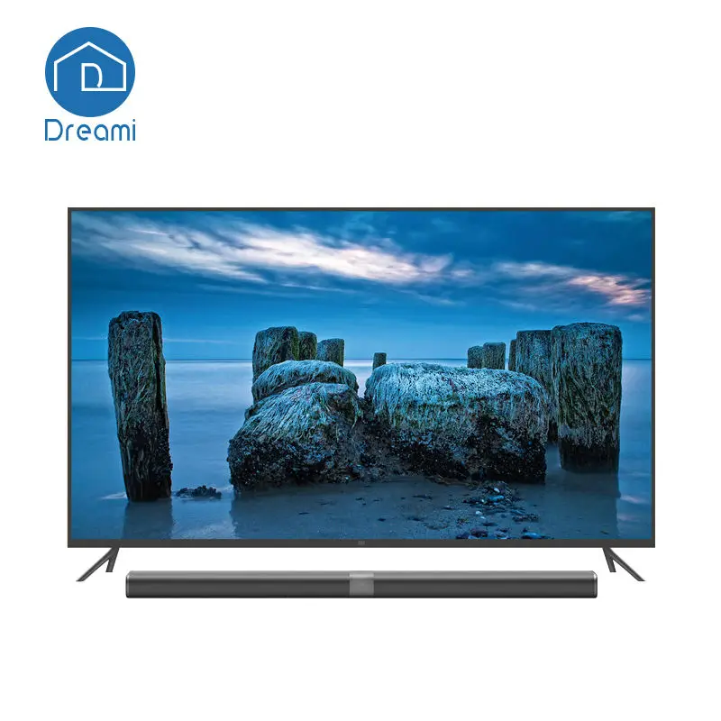Dreami 55 &quotоригинальный xiaomi smart mi тв 3 реальные 4 К 3840*2160 ultra hd quad core ультра тонкий