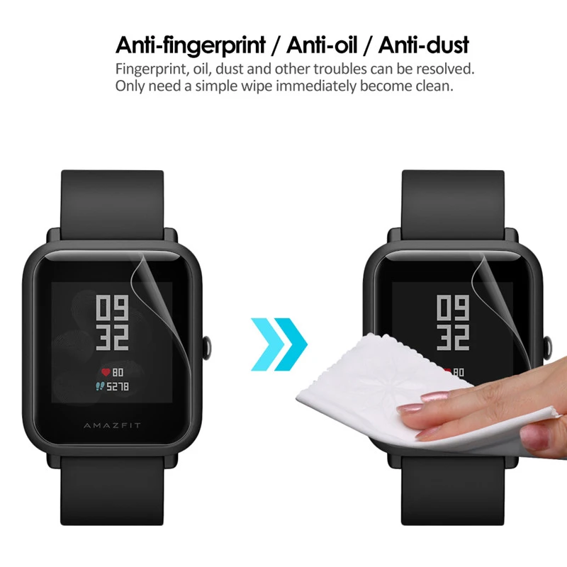 Защитная пленка SIKAI для Xiaomi Huami Amazfit Bip BIT PACE Lite 2 шт.|screen protector film|protector filmscreen film |