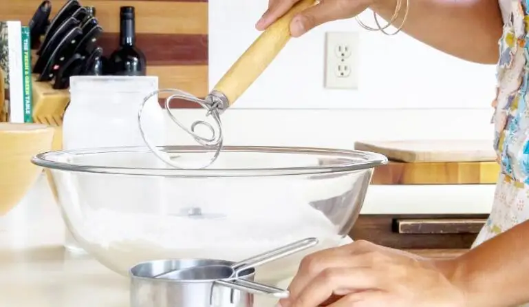 

200pcsDanish Dough Whisk LARGE 13" Dutch Style Bread Dough Whisk for Pastry Pizza Mixer Hook Stainless Steel Kitchen Accessories