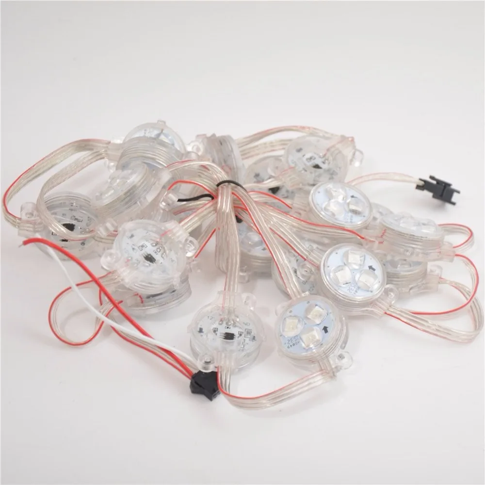 200 шт. 20 шт./лот WS2811IC D30B Полноцветный 3 светодиода 5050 SMD RGB Программируемый