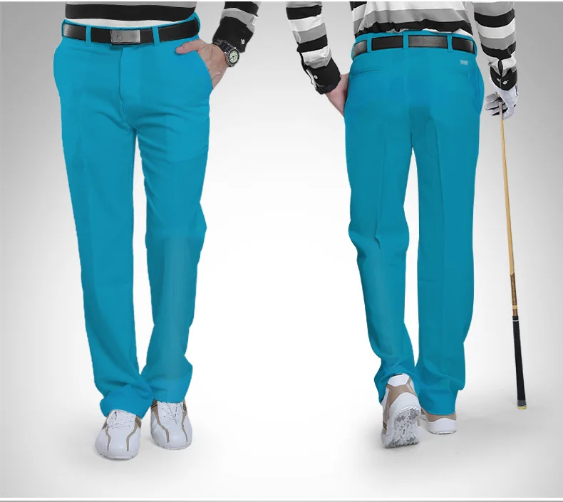 

2017 Men's Golf Pants Quick Dry Waterproof Sports Colorful Golf Trousers Summer Thin Pants Outdoor Golf Clubs Brand
