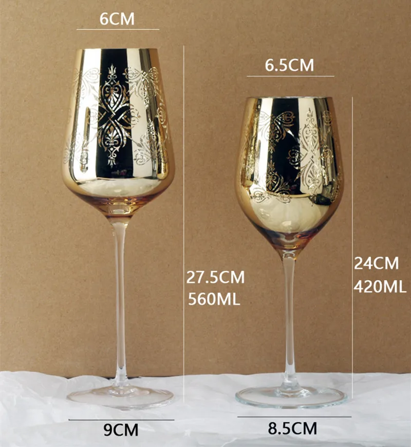 2pcsCreative подарки на свадьбу день рождения позолота серебристый металлический с