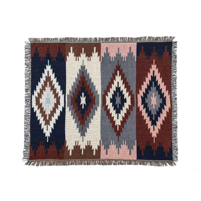 Kilim 100% индийский хлопковый богемный ковер для гостиной спальни прикроватный