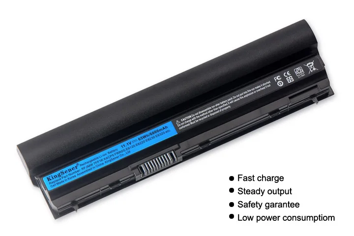 KingSener 11,1 В 6000 мАч RFJMW ноутбук Батарея для DELL Latitude E6320 E6330 E6220 E6230 E6120 FRR0G KJ321 K4CP5 J79X4 7FF1K