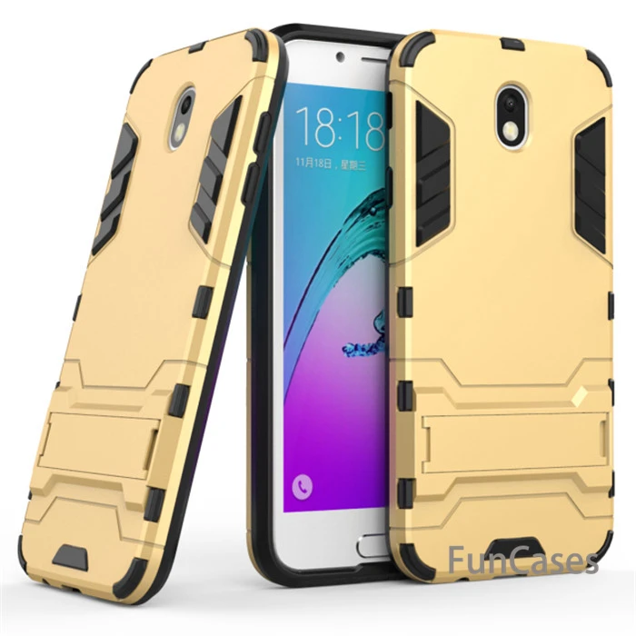 Для Samsung Galaxy J3 J5 J7 Pro 2017 ЕС чехол жесткий защитный противоударный чехол-Броня из