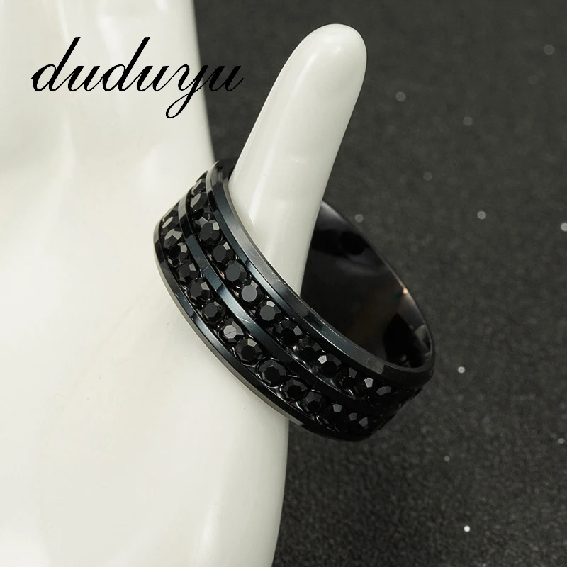 Кольцо обручальное из титановой нержавеющей стали с Кольца для мужчин и женщин 8