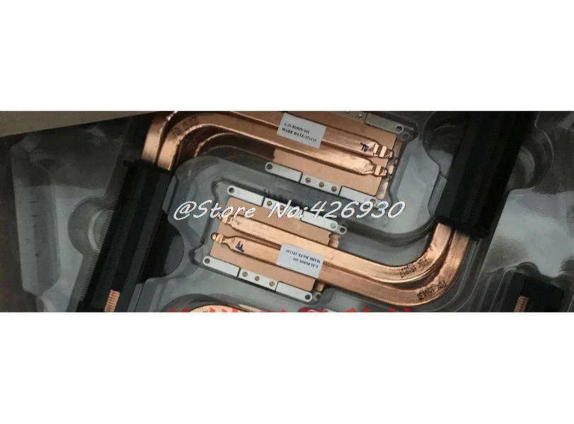 

Laptop Heatsink For CLEVO P650SE 6-31-P650N-101 Fan Copper Tube New