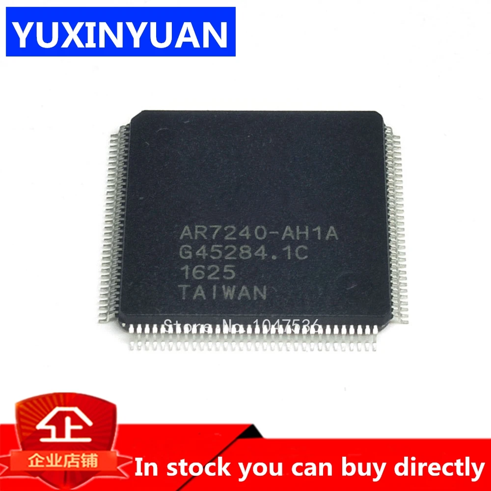 

10 шт./лот AR7240 AR7240-AH1A TQFP оригинальный QFP128 сетевой адаптер чип электронный комплект IC