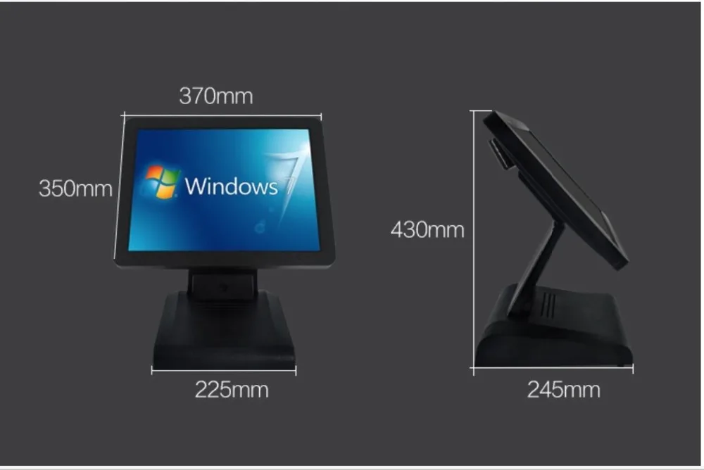 15 дюймов все в одном сенсорный экран POS планшетный ПК с Intel D525 wifi|15 inch tablet pc|15 pc15 |