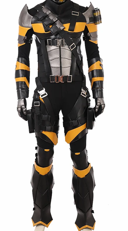 set no boots helmet MMGG фильм Deathstroke Косплей Костюм Терминатор Косплей Набор Высокое качество на заказ - Цвет: set no boots helmet