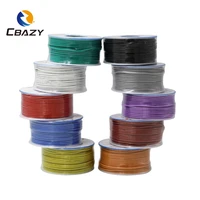 cbazy silicone 18awg 15m flexible silicone wire tinned copper wire cable stranded 10 color optional diy wire connection