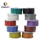 CBAZY силиконовый гибкий силиконовый кабель 18awg 15 м, луженый медный кабель, 10 цветов на выбор