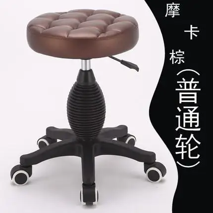 style5 European Bar Stools Bar Stools Barber Chair Swivel Chair Lift Beauty Stool Removable Stool Lift Chair - Цвет: style5