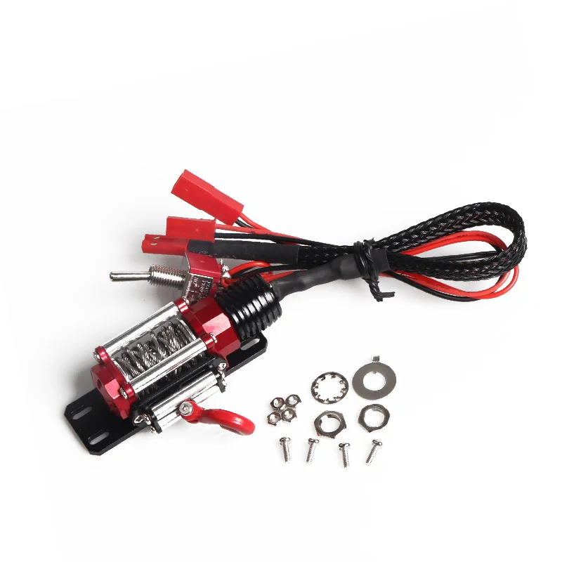 Радиоуправляемая Металлическая стальная проволока Автоматическая фотосессия для 1/10 радиоуправляемого гусеничного автомобиля Axial SCX10 TRAXXAS TRX4 RC4WD D90 D110 TF2 Tamiya CC01