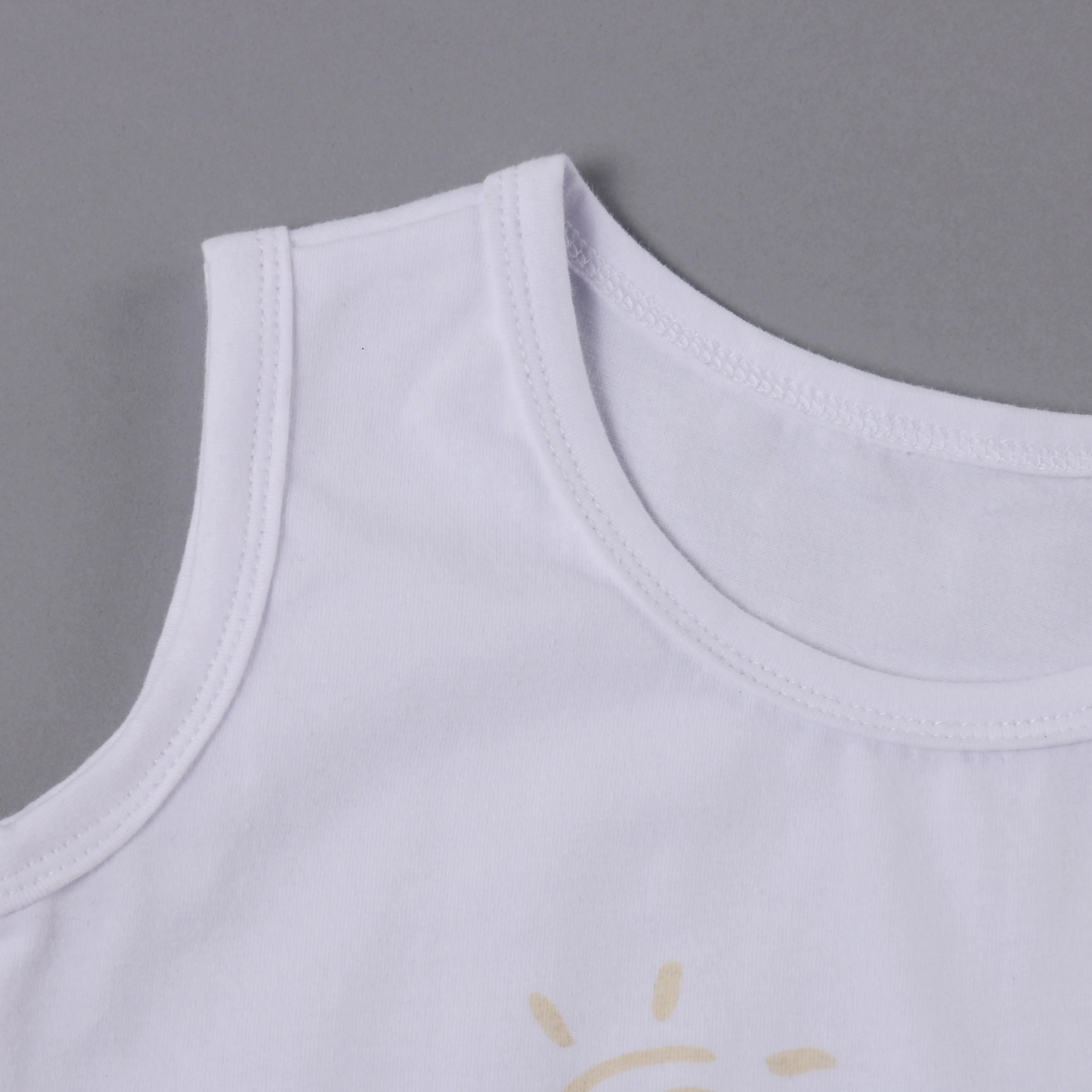 Новинка милое платье с фламинго для маленьких девочек повседневный жилет