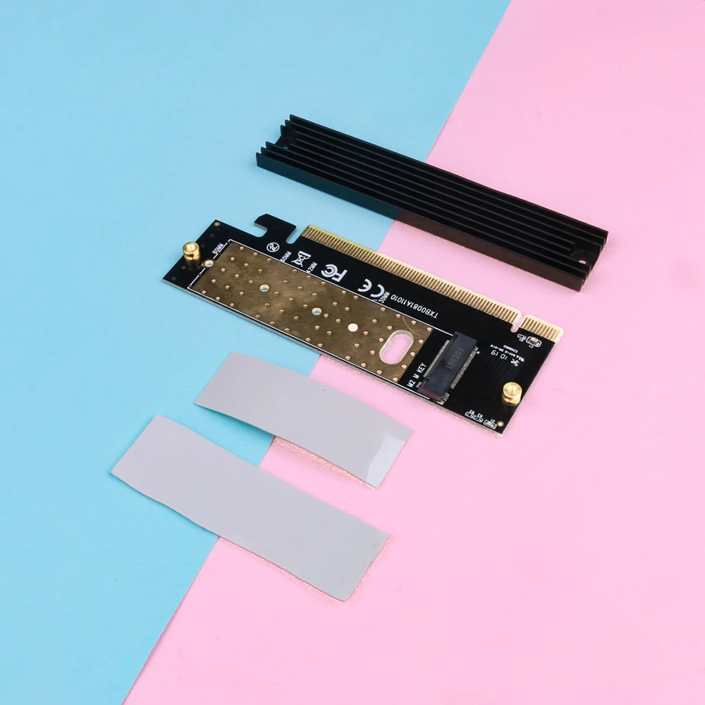 Высокоскоростная карта расширения интерфейса kebidumei M.2 NVMe SSD NGFF на PCIE 3 0 X16 X4