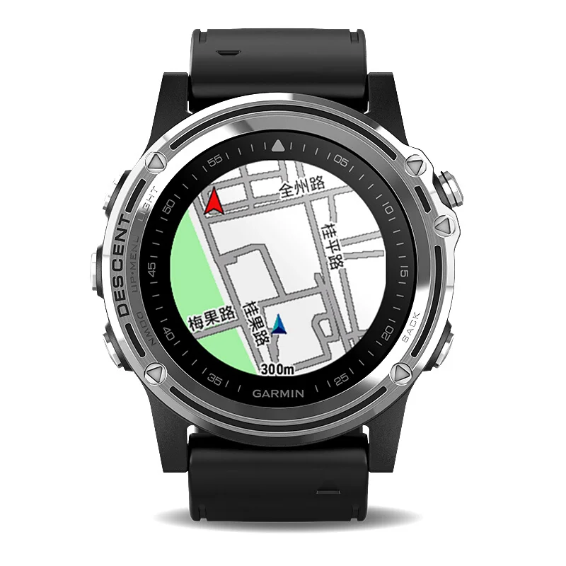 GARMIN Descent Mk1 серебристый с черным ремешком|Мужские электронные часы| |