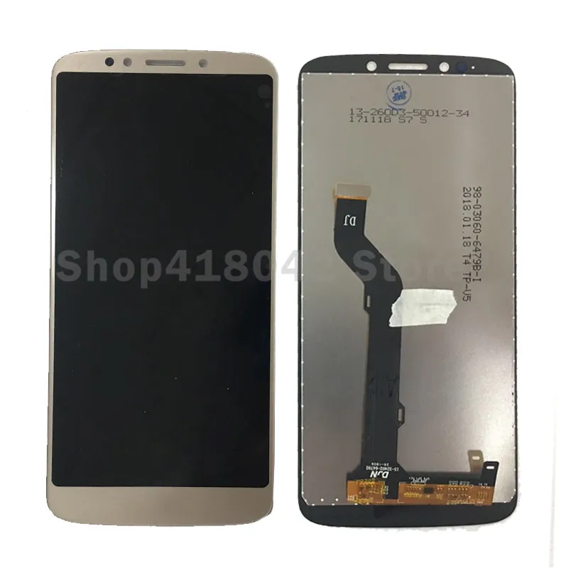10 шт./лот DHL ЖК-дисплей для Motorola MOTO E5 Plus с сенсорным дигитайзером в сборе Moto E 5th Gen lcd