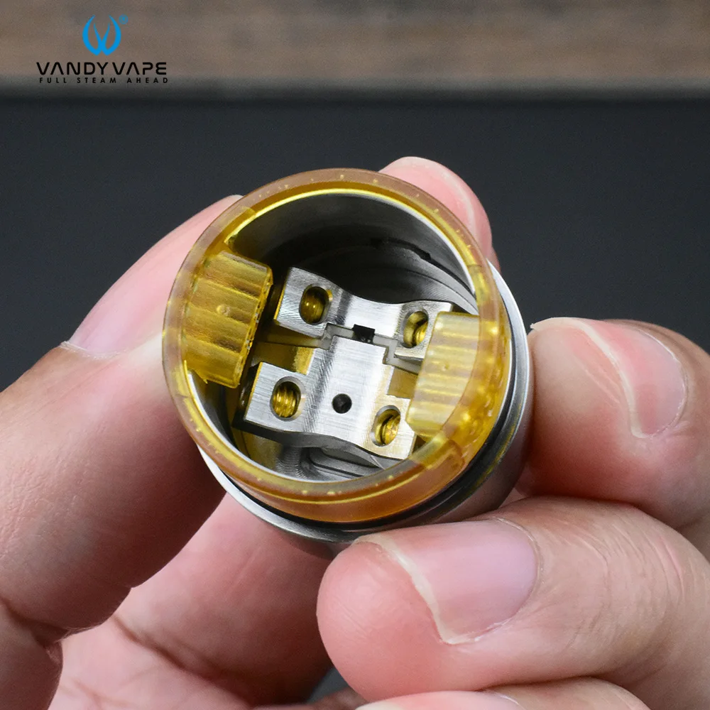 Оригинальный Vandyvape импульса V2 RDA танк 2 мл Ёмкость Совместимость Пульс двойной Mod к