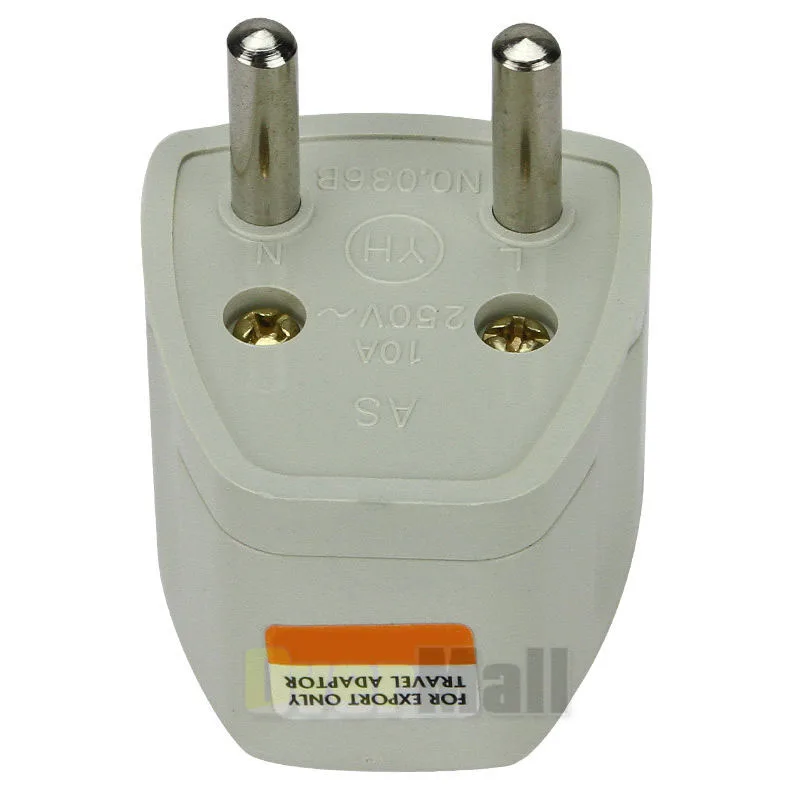 Международная ЕС США Великобритания адаптер штепсельной вилки Европейского