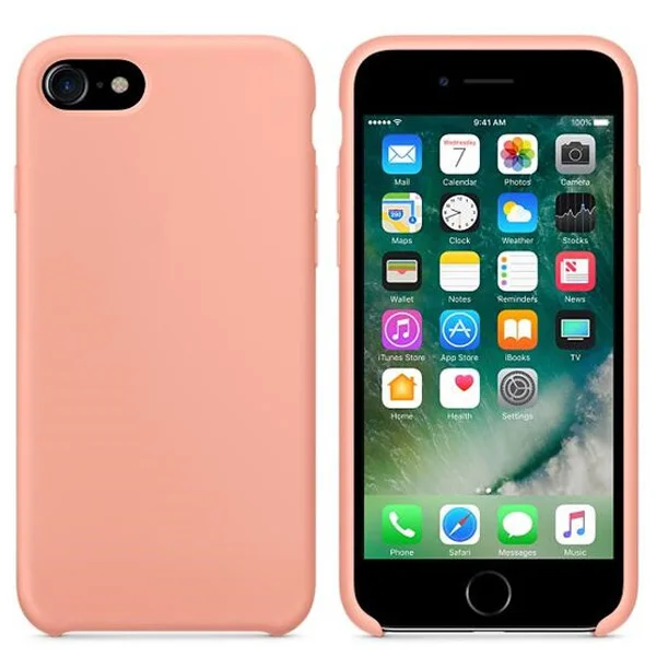 25 Официальный силиконовый чехол для iPhone 7 8 Plus чехол для iPhone 6 S 6 S чехол для телефона s для iPhone XS MAX XR X Чехол без логотипа Coque - Цвет: 25