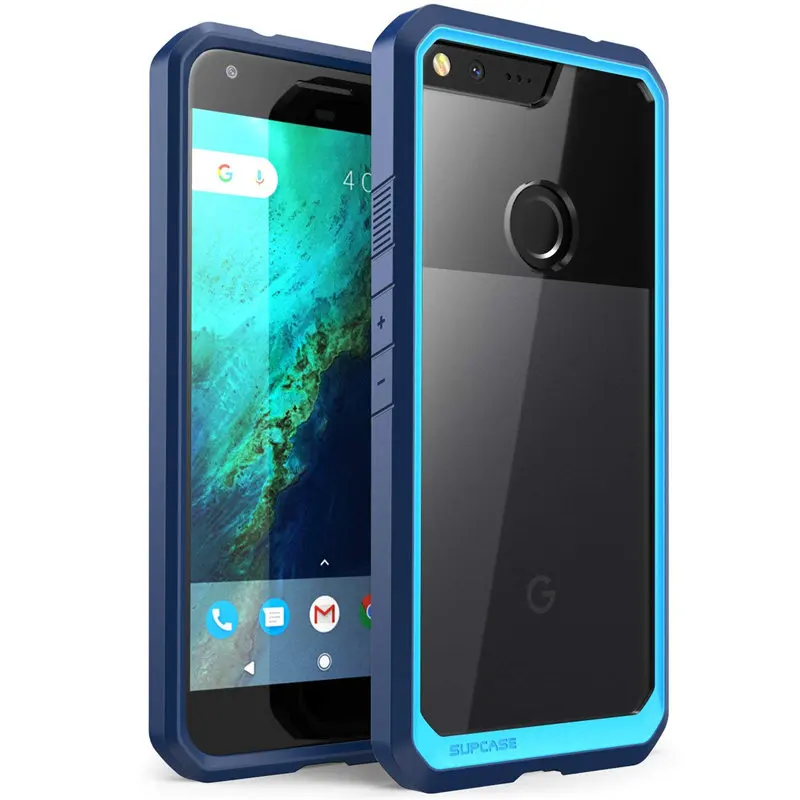 SUP чехол для Google Pixel XL чехол( выпуск) UB серии премиум Гибридный ТПУ бампер+ PC Прозрачный задний Чехол защитный чехол