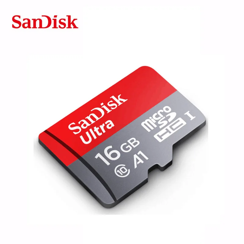 Карта памяти MicroSD SanDisk Ultra 128 ГБ 64 16 200 32 класс 10 МБ/с. UHS-I microSDXC SDHC 100% оригинал