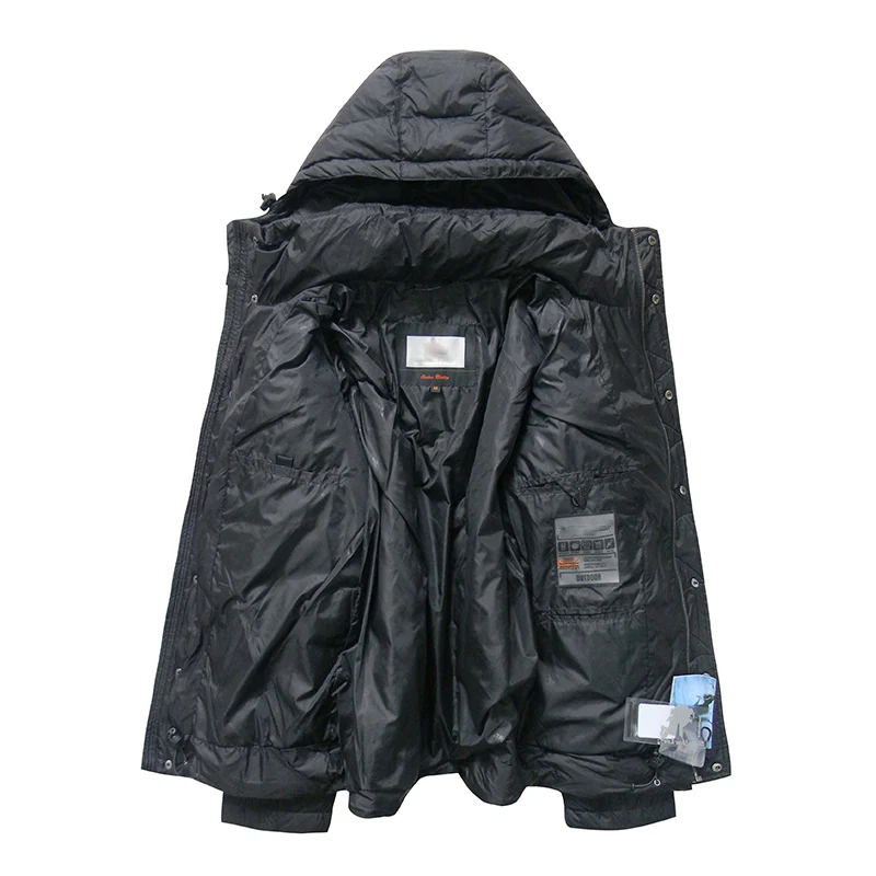 2020 Новая Коллекция Мужской Пуховик Зимний Зимняя Куртка Мужская Белая Утка Пух