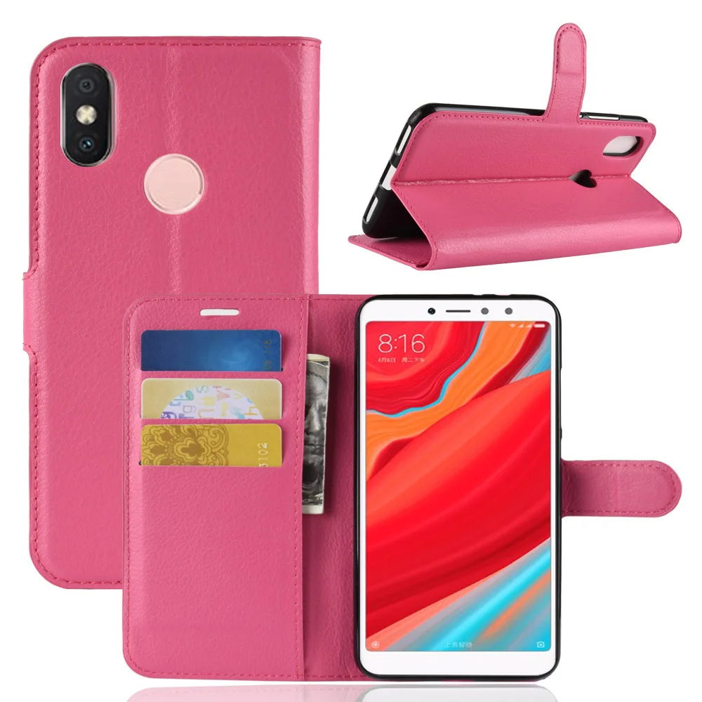 Чехол для Redmi S2 чехол Xiaomi роскошный чехол-бумажник 5 99 дюйма из искусственной кожи