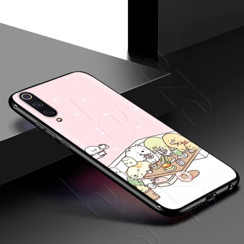 Lavaza Sumikko Gurashi Art Solid Case for Samsung Galaxy S6 S7 Edge J6 S8 S9 S10 Plus A3 A5 A6 A7 A8 A9 Note 8 9 |