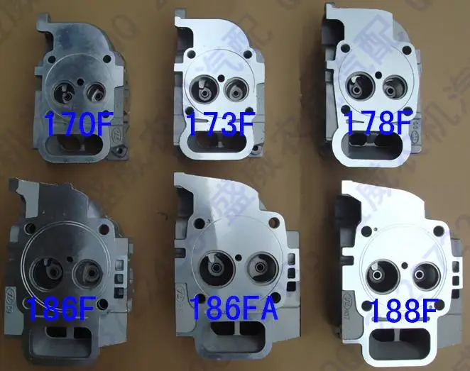 Быстрая доставка 178F головка цилиндра в сборе впускной клапан с воздушным