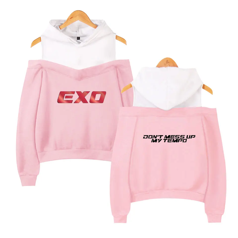 2018 горячая Распродажа Kpop EXO LU HAN SE HUN KAI овердоз толстовки женские Harajuku Модные