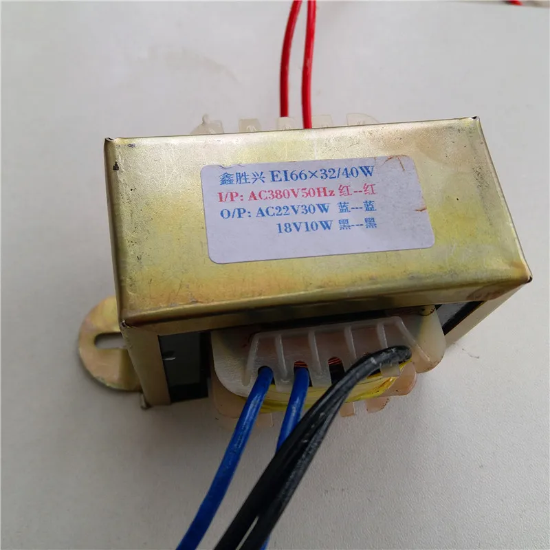 22V 1.4A 18V 0.5A трансформатор 380V вход 40VA EI66 * 32 применимо к ZX7250S 315S 500 сварочный аппарат