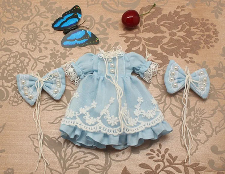 Наряды для куклы Blyth на платье с Меламед костюм для 1/6 azone BJD pullip licca