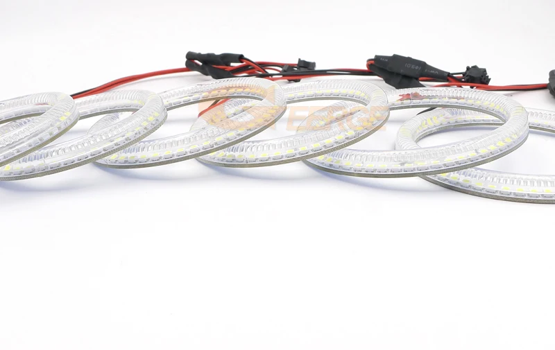 Для Mitsubishi Lancer Evo 7 8 9 2002-2007 отличный 6 шт. smd led angel eyes kit очень яркий DRL