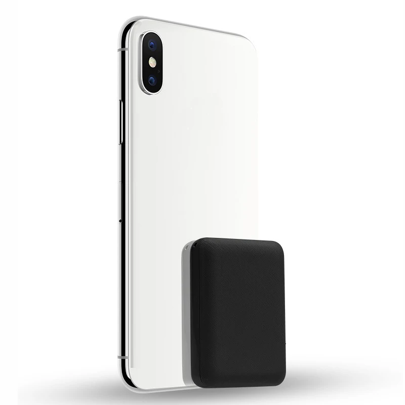 10000mAh Мини Портативный банк питания для xiaomi mi iPhone мини аккумулятор Dual USB