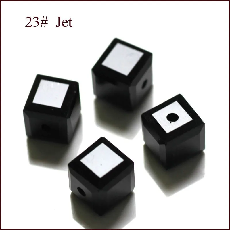 AAA 8x8 мм кубические Стекло Хрустальные Бусы модное ожерелье аксессуары для создания украшений, 100 шт