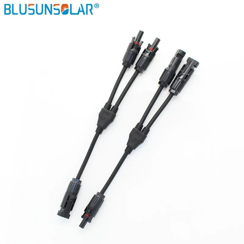 

10 pairs Solar Parallel connector Adapter 1M2F+2M1F TUV certification Y solar Branch connector LJ0154