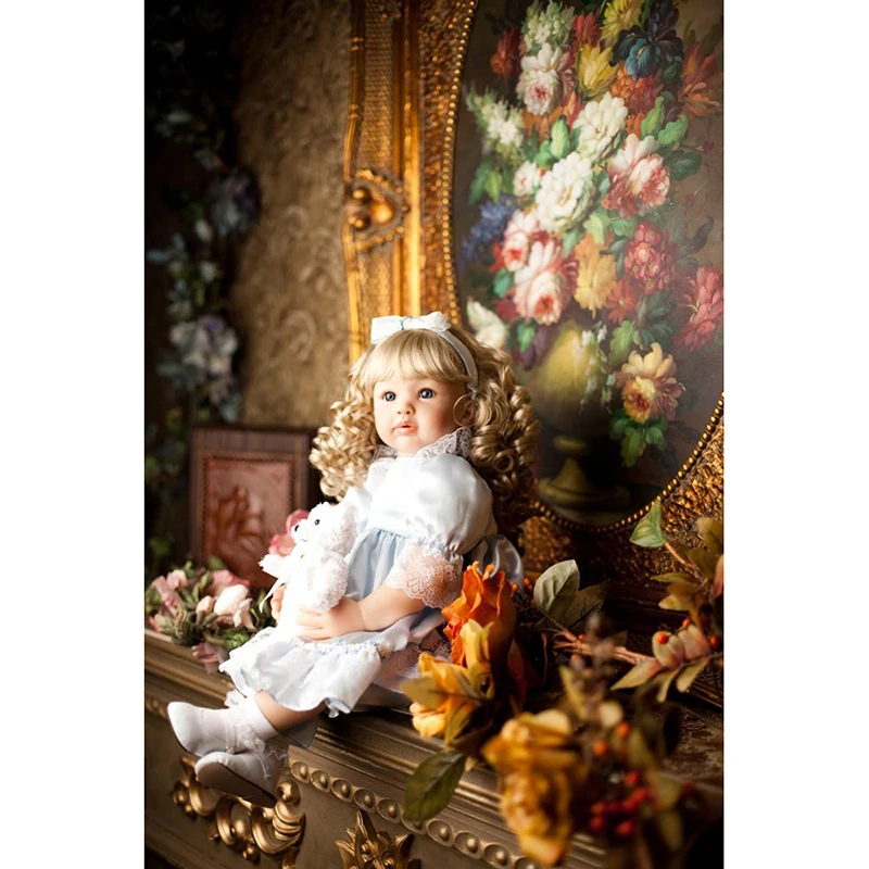 22 &quotРеалистичная живая кукла для девочек мягкаий винил блондинка в красивейшем