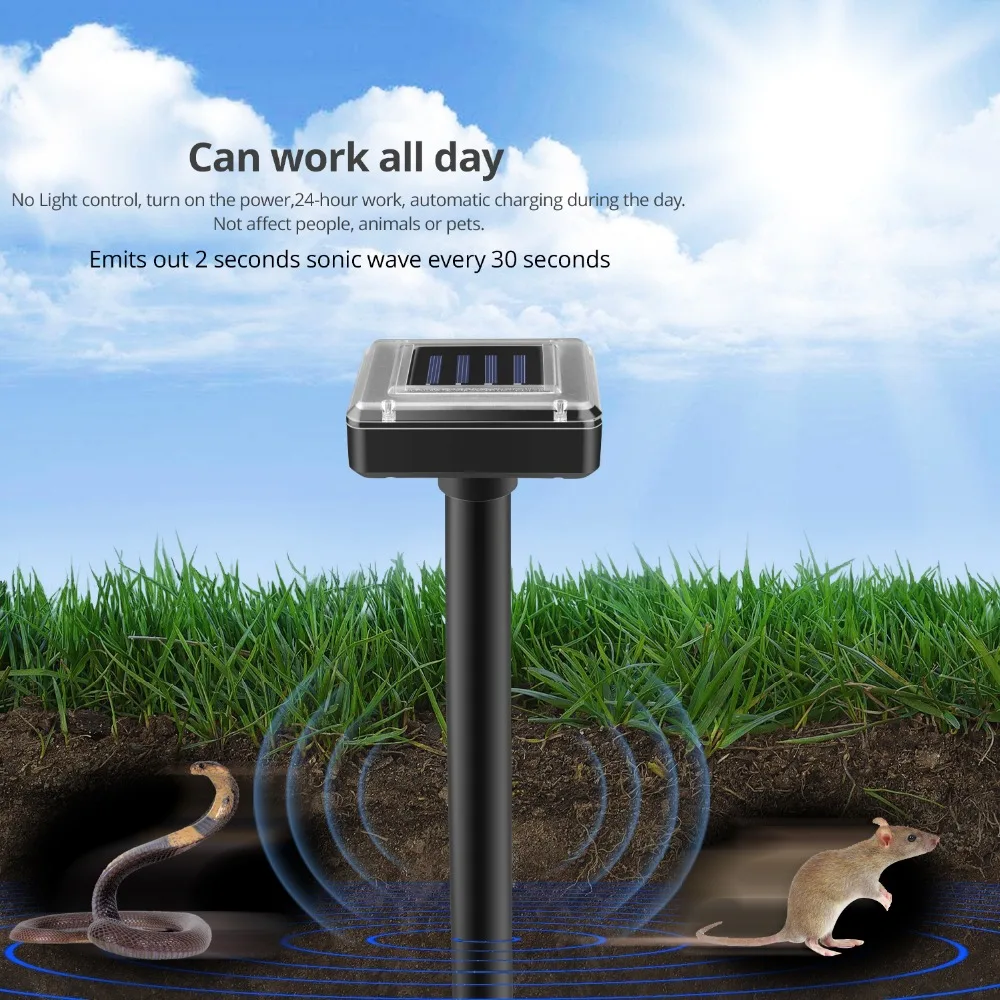 Отпугиватель насекомых на солнечной батарее электрошоковый светильник для