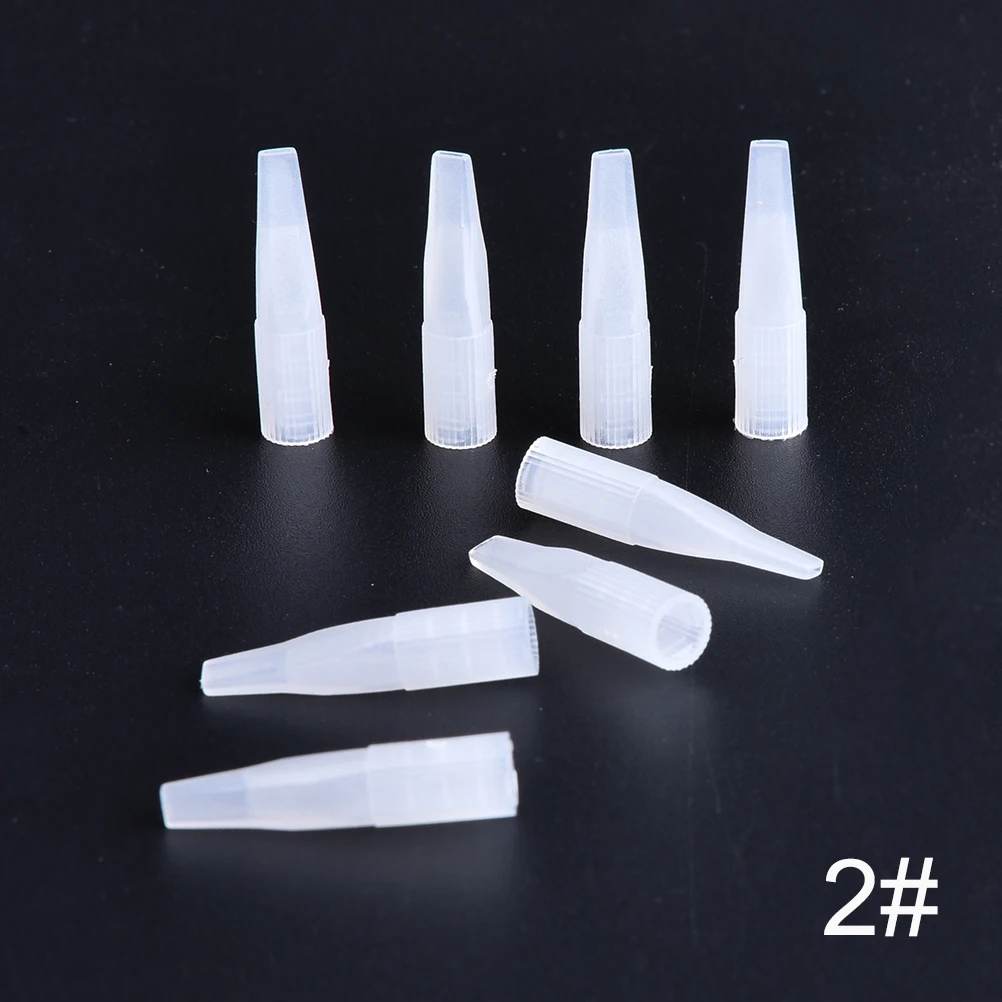 Пластиковая насадка для тату колпачок иглы полуперманентный макияж машина