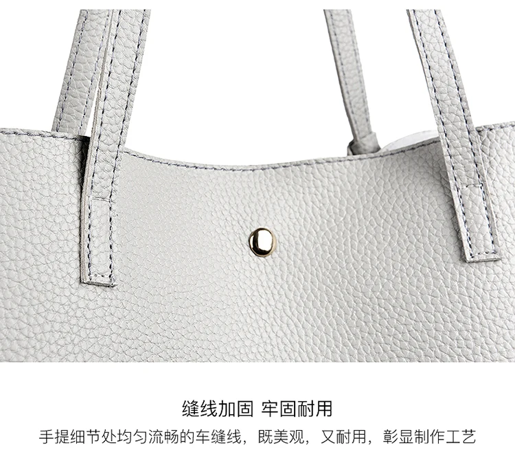 Большая женская сумка Bolsa Feminina, женская сумка-шоппер, сумочка-клатч через плечо, женская сумка, женская сумка