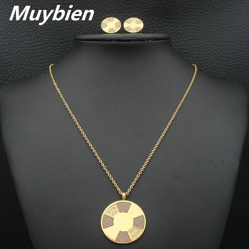 MUYBIEN новинка итальянский модный костюм ювелирные изделия для женщин/мужчин
