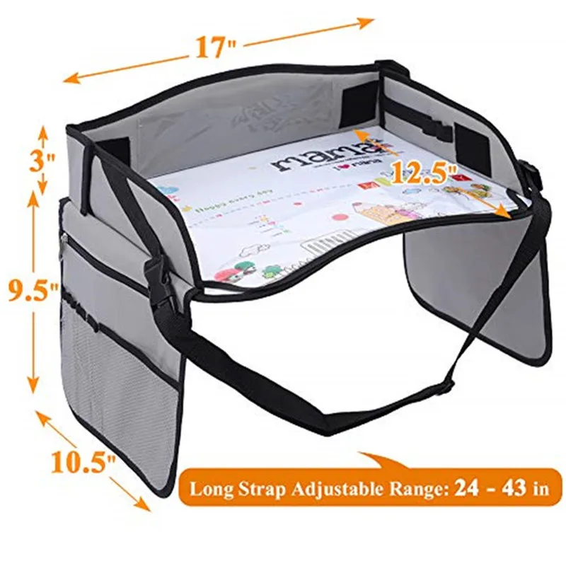 Детский дорожный поднос автомобильное сиденье закуска органайзер для малышей